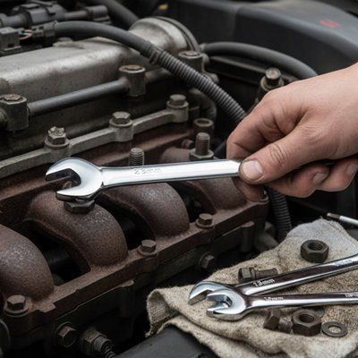 Set de clés plates pour mécanique automobile et bricolage