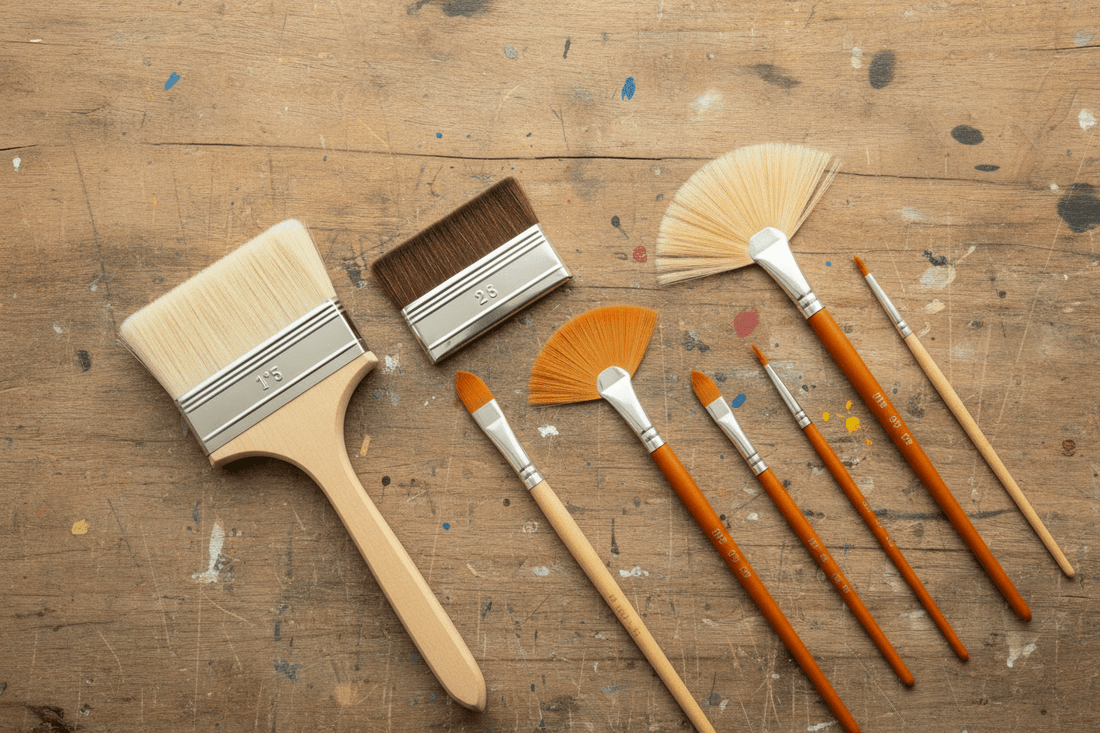 Pinceau peinture : guide complet pour bien choisir et utiliser ses pinceaux