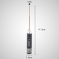 Tournevis hexagonal magnétique 1,3mm – embout acier doré, manche aluminium antidérapant, longueur 17,2cm, diamètre 1,8cm