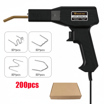 Pistolet à souder pour plastique - kit 200 agrafes incluses