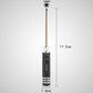 Tournevis hexagonal magnétique 3,0mm – embout acier doré, manche aluminium antidérapant, longueur 17,2cm, diamètre 1,8cm