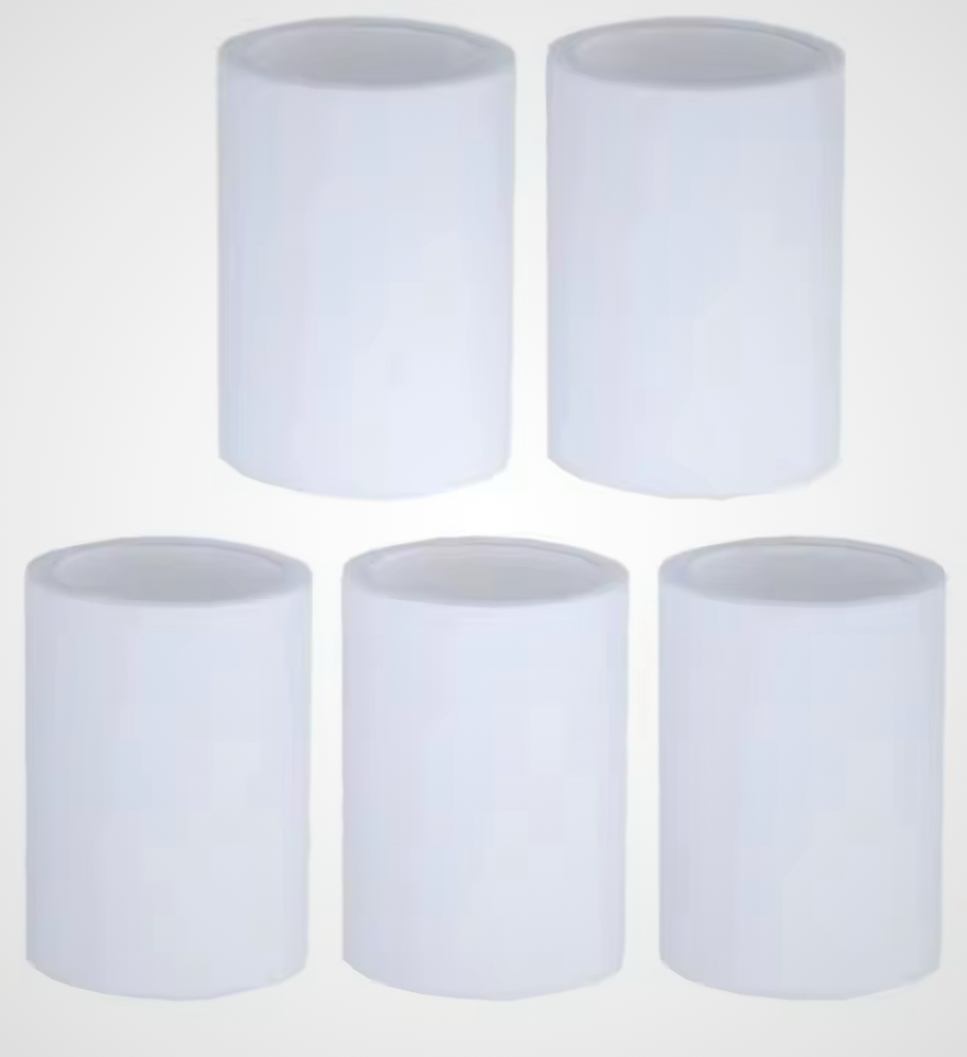 Cinq filtres blancs de rechange pour embout robinet