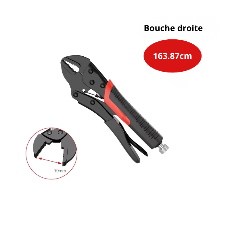 Pince étau levier de déverrouillage rapide - utilisation facile
