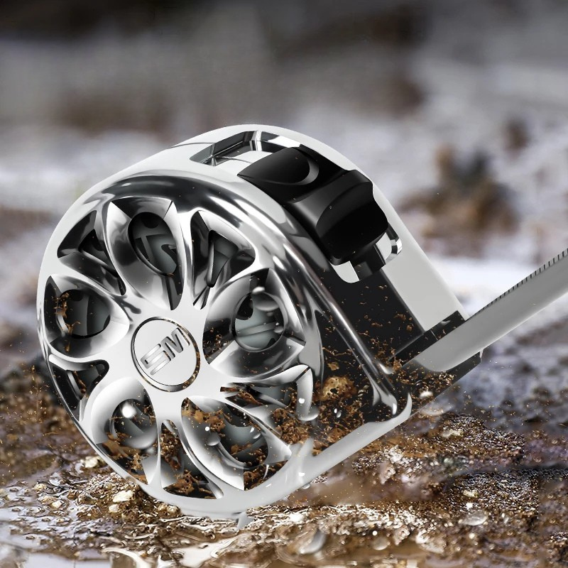Mètre ruban dans l'eau résistant chantier acier inoxydable