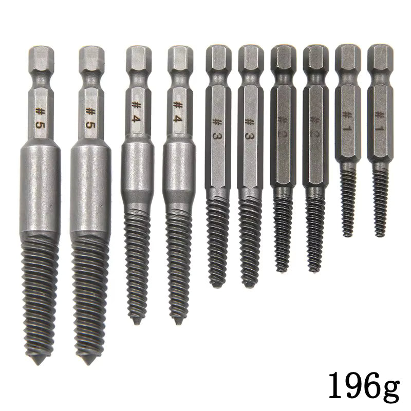 Ensembles de 10 Extracteur de vis pour réparation   bricolage