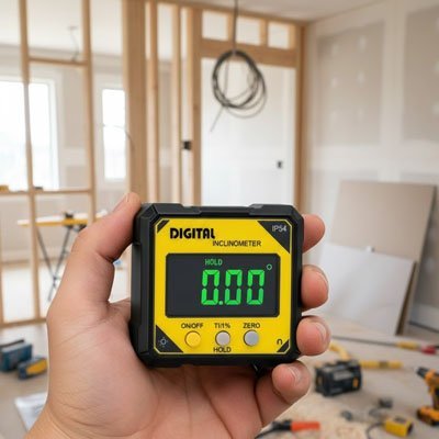 Inclinomètre dans la construction