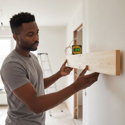 Inclinomètre  pour  Bare de dessente d'escalier