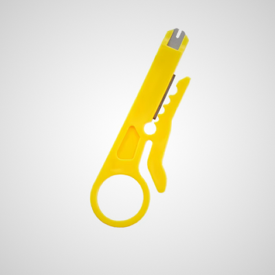 Variante Jaune mini pince à dénuder professionnellement 