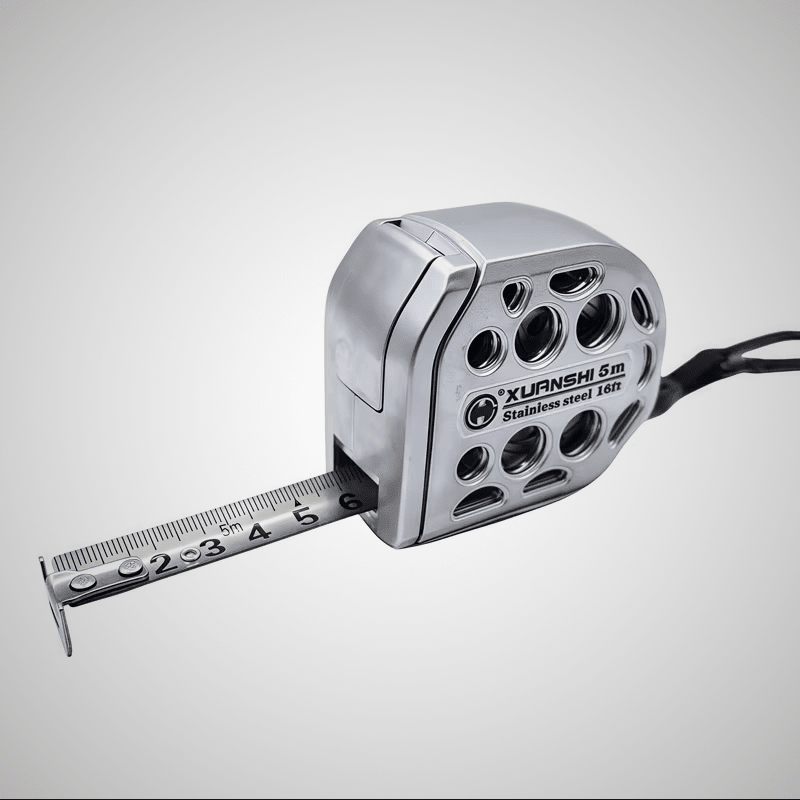 Mètre ruban magnétique 5m largeur 25mm professionnel avec ruban renforcé