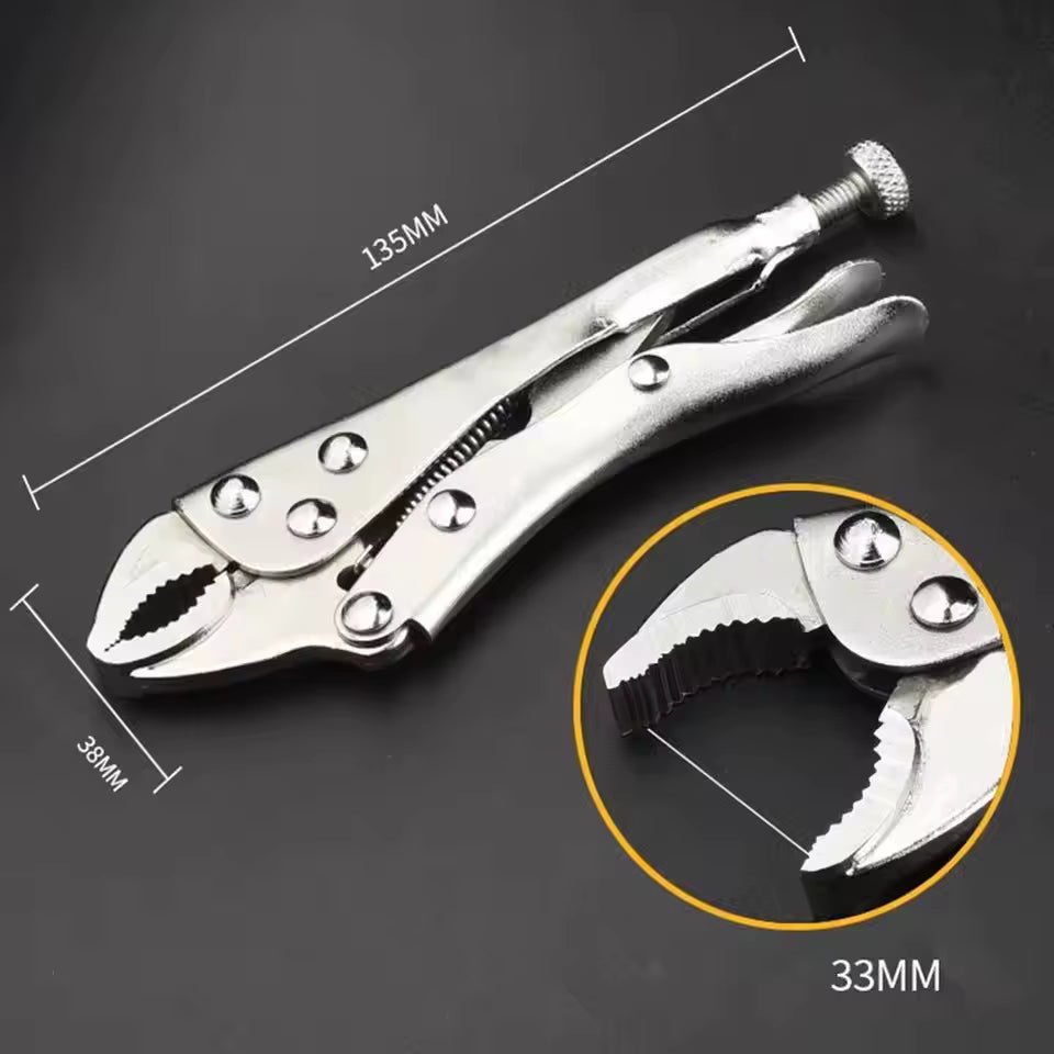 Pince étau Longueur 135mm, Largeur 38mm, ouverture 33mm