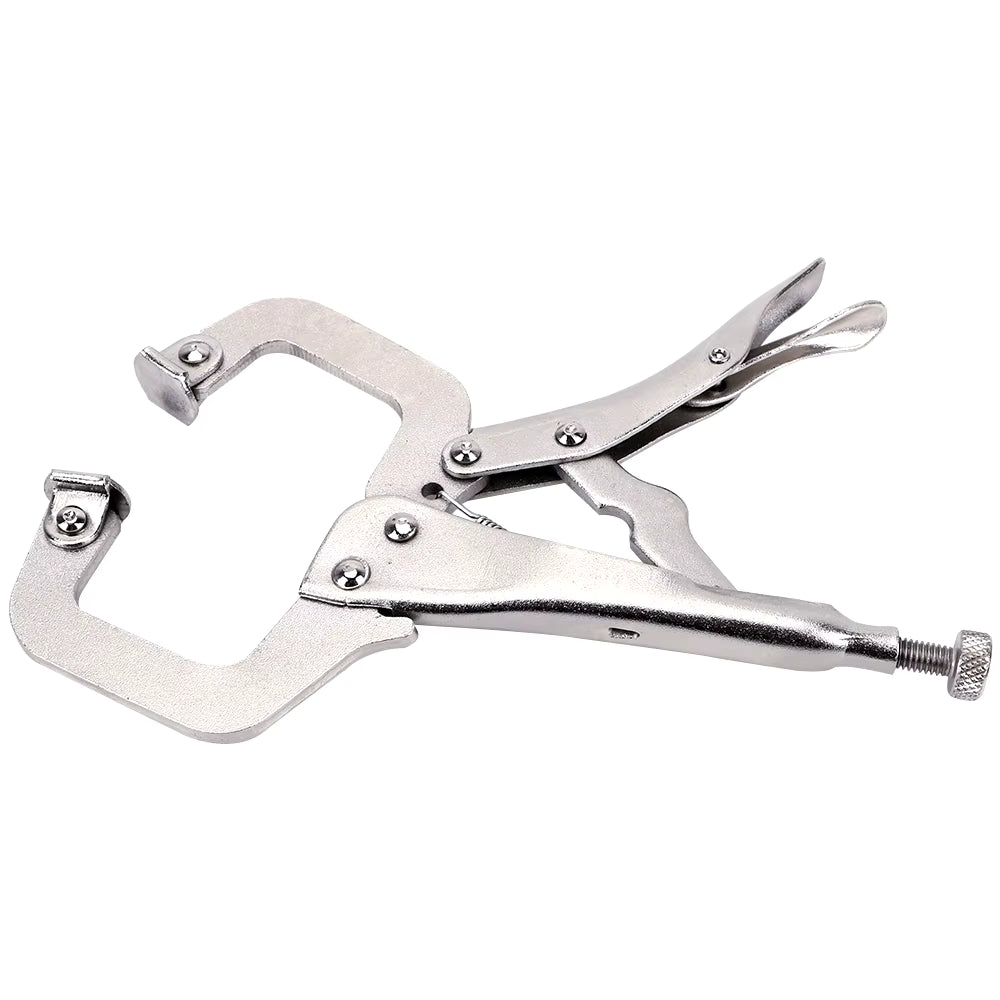 Pince étau professionnelle pour bois avec serrage puissant 17cm