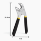 Pince multiprise | Universel Hauteurs 20.3cn Largeur du manche-11.6