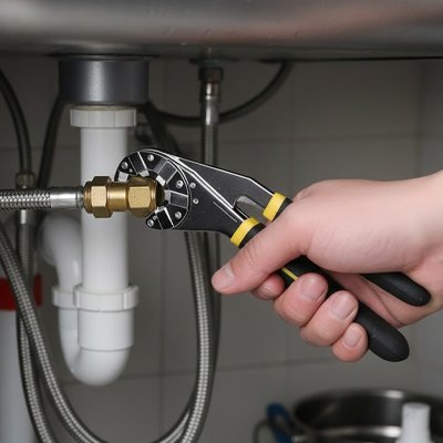Pince multiprise clé s'ajuste de manière flexible pour couvrir différentes tailles de vis et d'écrous.