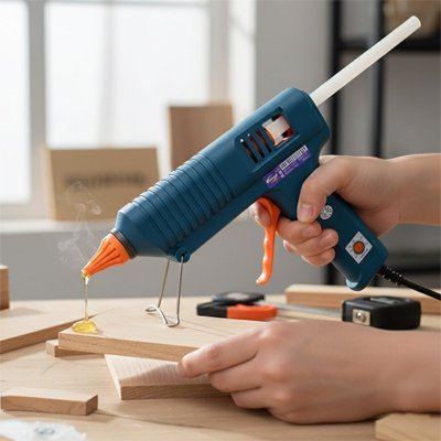 Poignée ergonomique antidérapante pistolet à colle – Bricolage JP