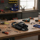 Porte-outils ceinture Robuste Pro posée sur un établi de chantier