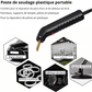 Poste de soudage plastique portable pour réparation de pare-chocs, tableaux de bord, panneaux et supports de lampes