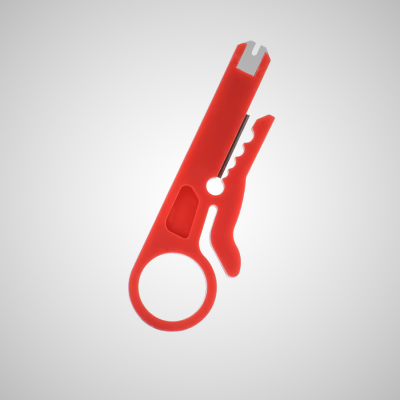 Variante rouge mini pince à dénuder professionnelle