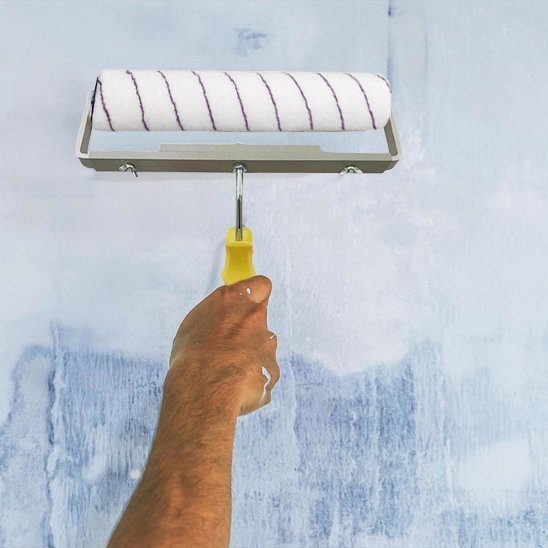 Rouleau peinture bac intégré - peindre plafond sans éclaboussures