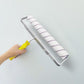 Rouleau peinture professionnel manche ergonomique jaune - application sans trace
