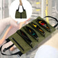 Sac à outils enroulable modulable système de fermeture sécurisé

