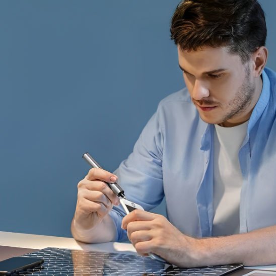 Tournevis dynamométrique de précision avec contrôle du couple et batterie rechargeable
