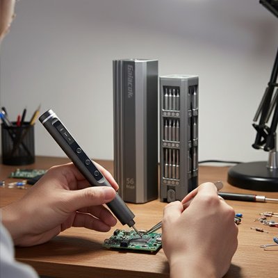 Tournevis électrique Multi Pro avec accessoires et embouts inclus