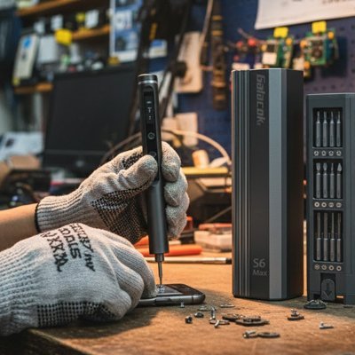 Tournevis électrique Multi Pro ergonomique avec embouts interchangeables