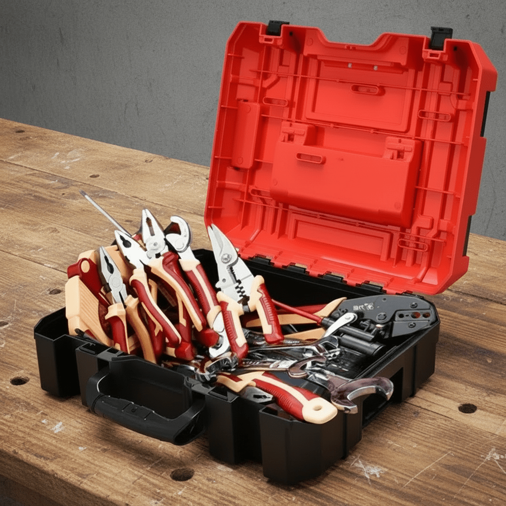 Organisation modulaire personnalisable caisse à outils professionnelle

