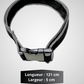 Ceinture ajustable pour outils - Longueur 121cm, largeur 5cm avec boucle robuste
