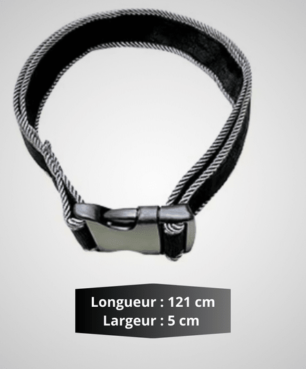 Ceinture ajustable pour outils - Longueur 121cm, largeur 5cm avec boucle robuste
