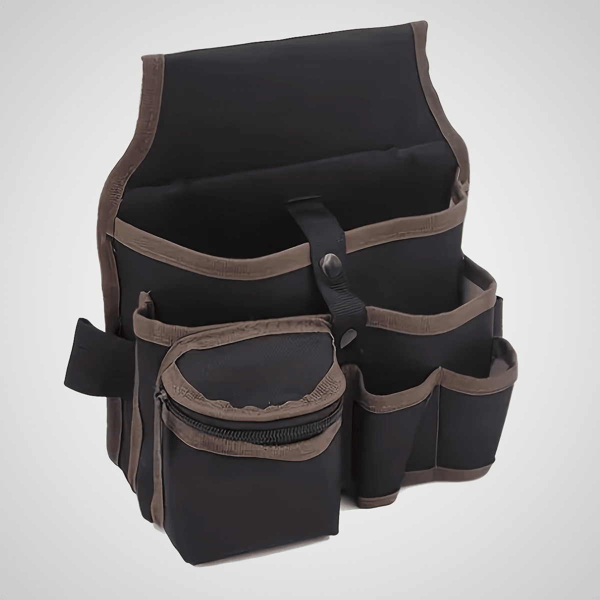 Sacoche outils de ceinture professionnelle avec poches renforcées et porte -marteau intégré