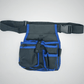 Ceinture porte-outils bleue avec ceinture ajustable - Poches multiples pour tournevis et outils