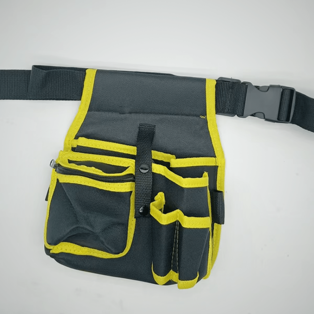 Ceinture porte-outils jaune haute visibilité - Sécurité et organisation pour chantiers