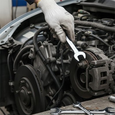 Clé plate ergonomique pour serrage précis