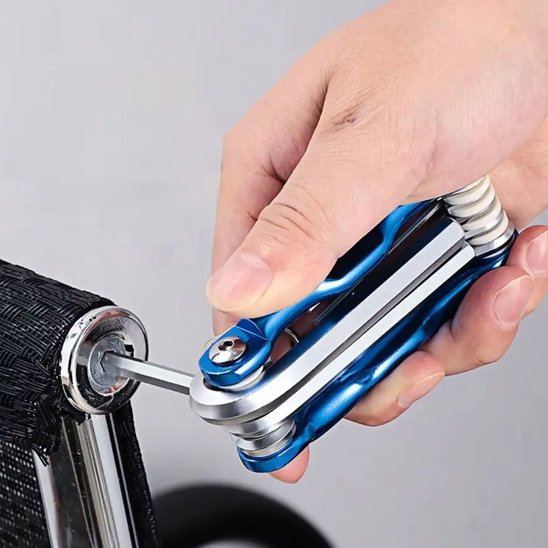 Clé allen compacte réglage roue fauteuil roulant