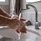 Embout robinet pour se laver les mains sans éclaboussures