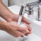  Embout robinet chromé rinçant des mains savonneuses