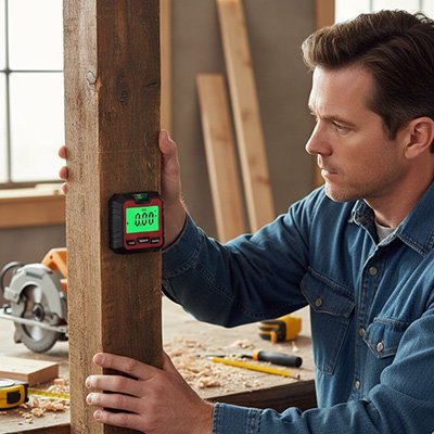Inclinomètre compact avec base magnétique