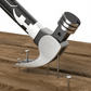 Marteau design double V en action