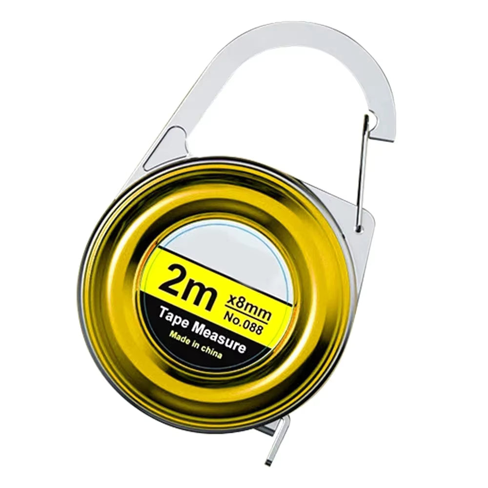 Mètre ruban compact 2 m - coloris Jaune