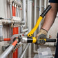 Pince a sertir multicouche chantier tuyaux chauffage
