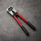 Pince à sertir lourde charge manches rouges – vue produit