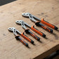 Set de 3 pinces multiprises professionnelles avec poignées ergonomiques bi-matière