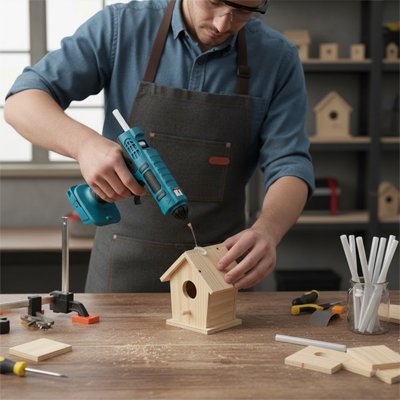 Pistolet à colle professionnel chauffage rapide céramique PTC