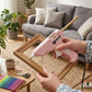 Pistolet à colle design pastel – pied rabattable intégré