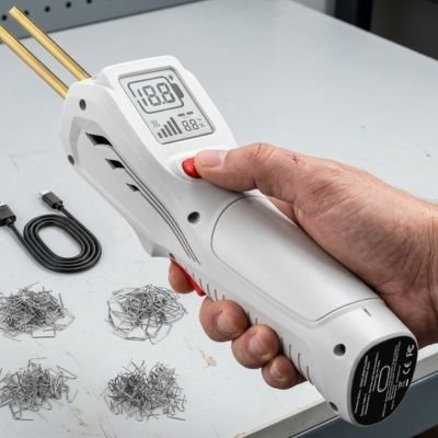 Pistolet à souder compact - poignée ergonomique 500W ultra-léger