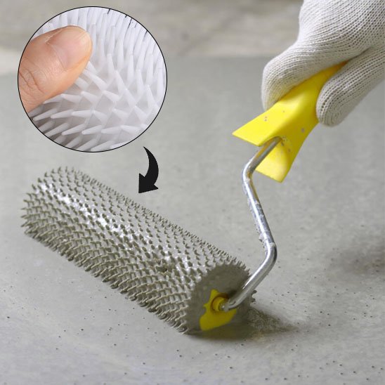 Rouleau peinture enlève les bulle & polyvalent béton & résine époxy