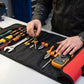 ac à outils enroulable déroulé avec outils rangés