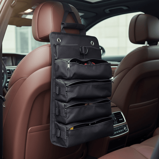 Sac à outils enroulable organisateur de voiture multifonction
