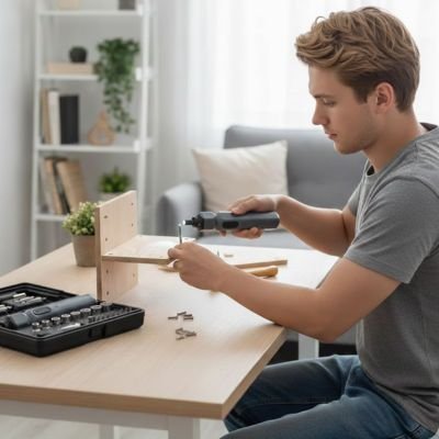 Tournevis électrique sans fil professionnel avec coffret complet de 47 embouts et accessoires de précision